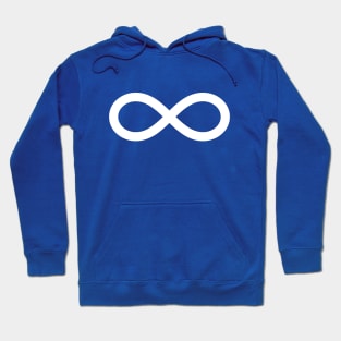 Métis Flag, Metis Symbol, Métis Indigenous #7 Hoodie